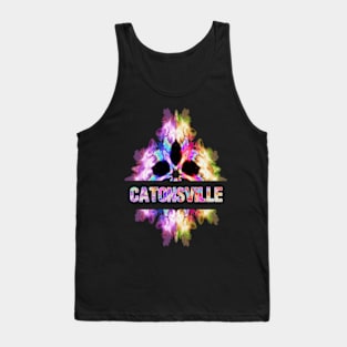 Catonsville Tie Dye Watercolor Gift Souvenir Tank Top